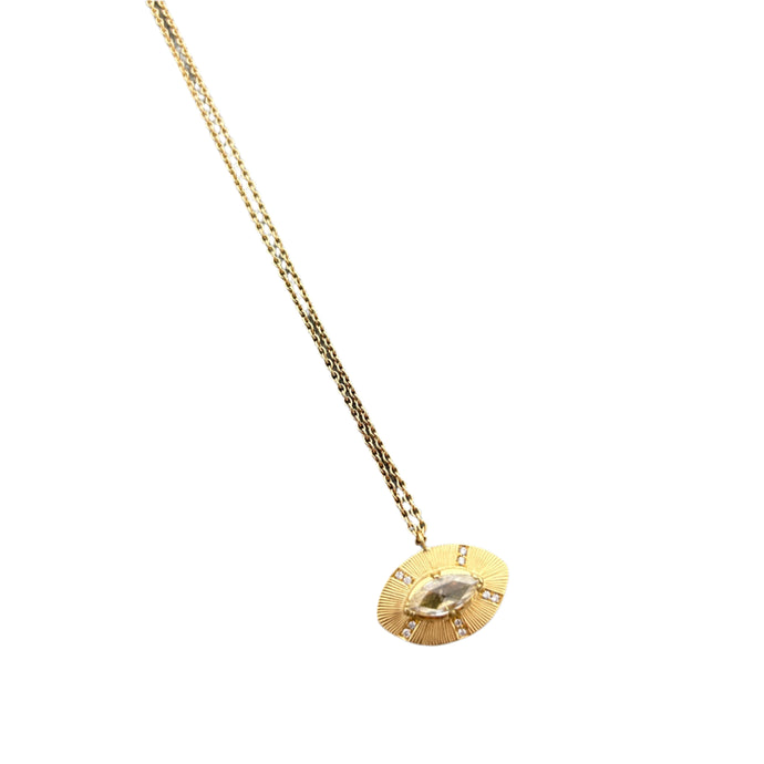 Brooke Gregson Talisman Diamond Starlight Necklace 